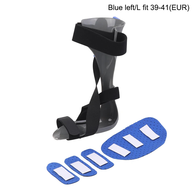 【Adjustable Elasticity Valgus Orthotics Stroke Hemiplegia Rehabilitation Shoes Foot Supports Drop Orthotics Ankle Orthosis】