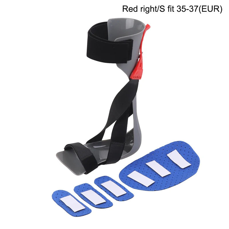 【Adjustable Elasticity Valgus Orthotics Stroke Hemiplegia Rehabilitation Shoes Foot Supports Drop Orthotics Ankle Orthosis】
