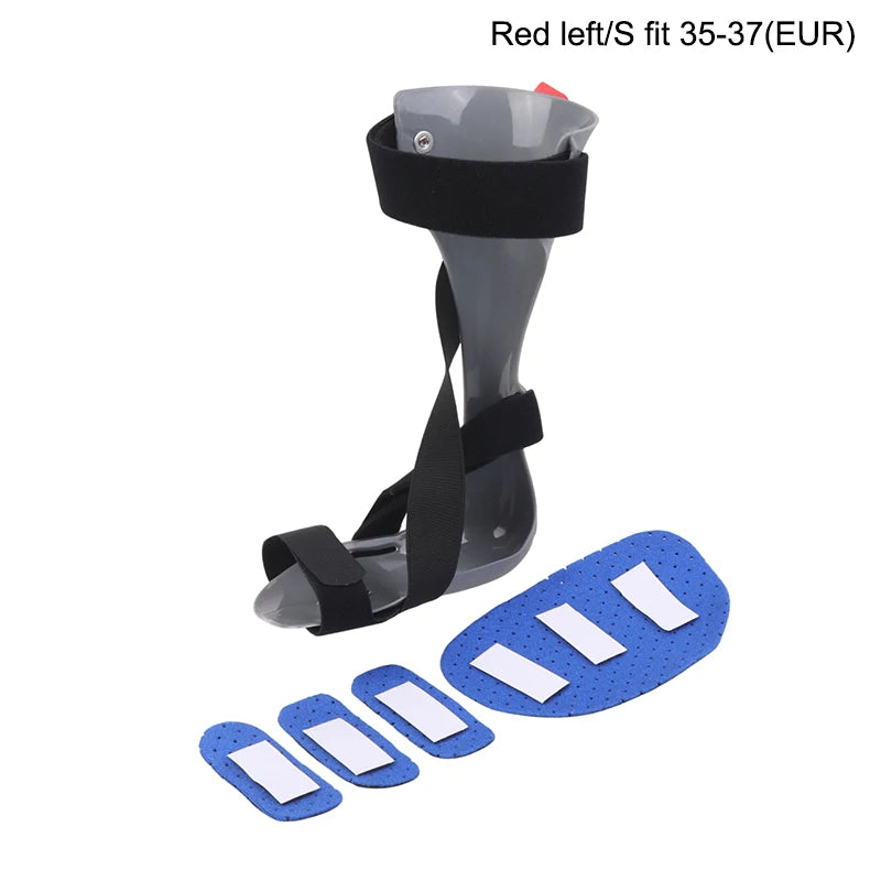 【Adjustable Elasticity Valgus Orthotics Stroke Hemiplegia Rehabilitation Shoes Foot Supports Drop Orthotics Ankle Orthosis】
