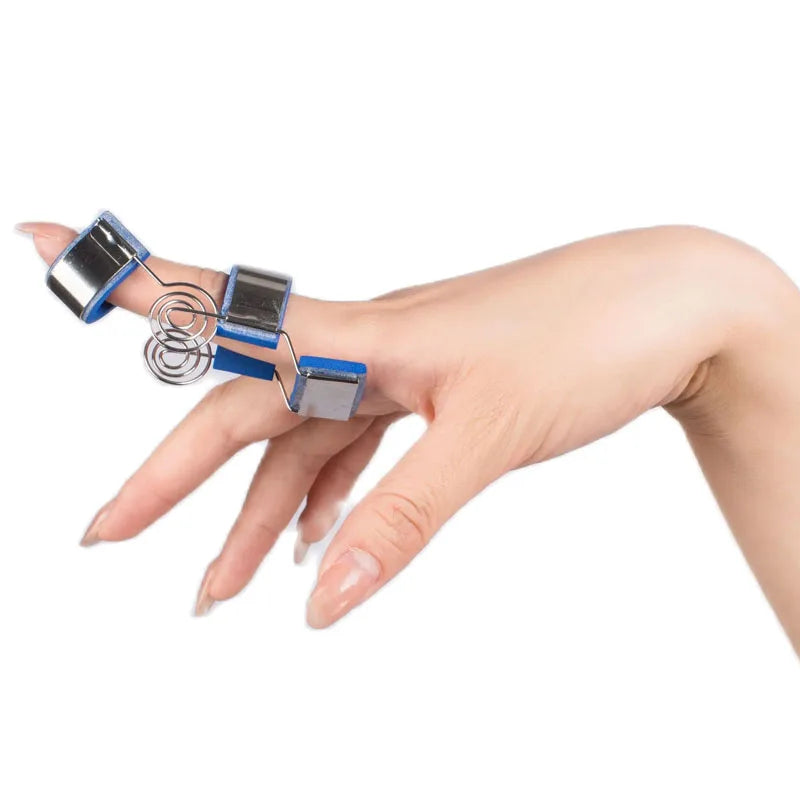 1Pcs Finger Joints Training Splint Finger Contractures Stroke Knuckle Recovery Orthosis Rehabilitation Exercise Support Brace