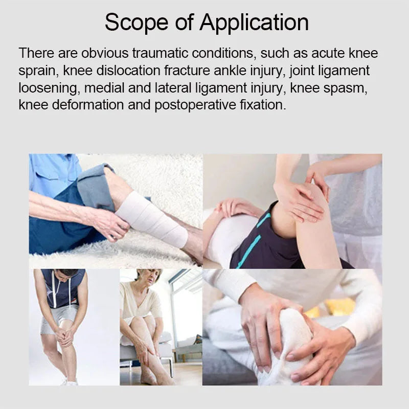 Adjustable Knee Ankle Foot Orthosis Support Lower Limbs Brace Fracture Protector Leg Joint Support Ligament Rehabilitation Care