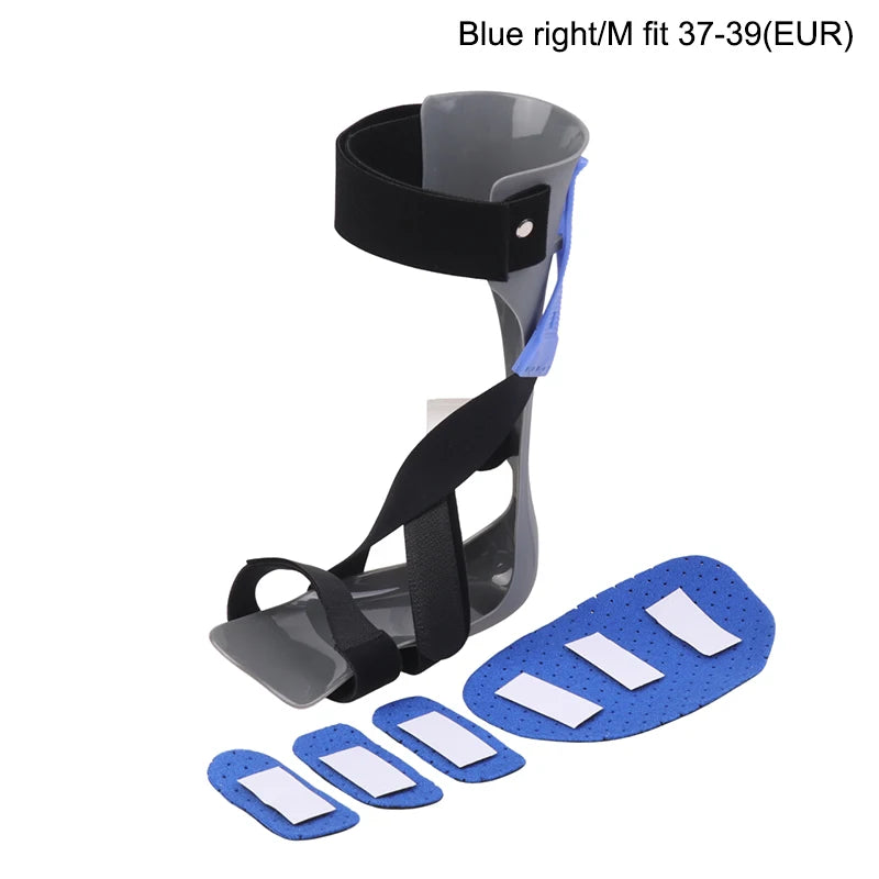 【Adjustable Elasticity Valgus Orthotics Stroke Hemiplegia Rehabilitation Shoes Foot Supports Drop Orthotics Ankle Orthosis】