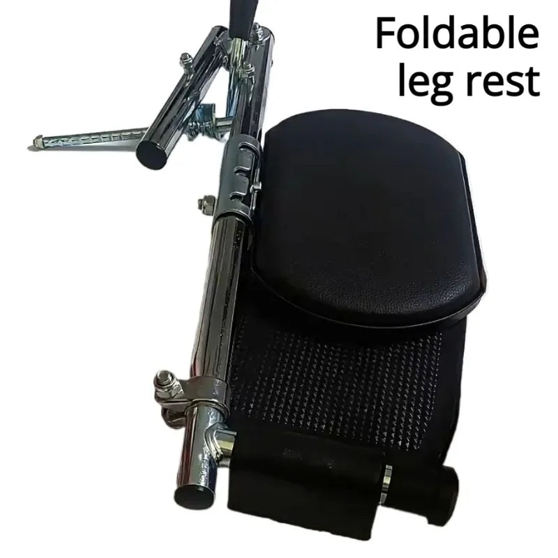 Adjustable Wheelchair Leg Rest Foldable Non-slip Stable Durable Wheelchair Leg Rests Multifunctional Rehabilitation Supplies