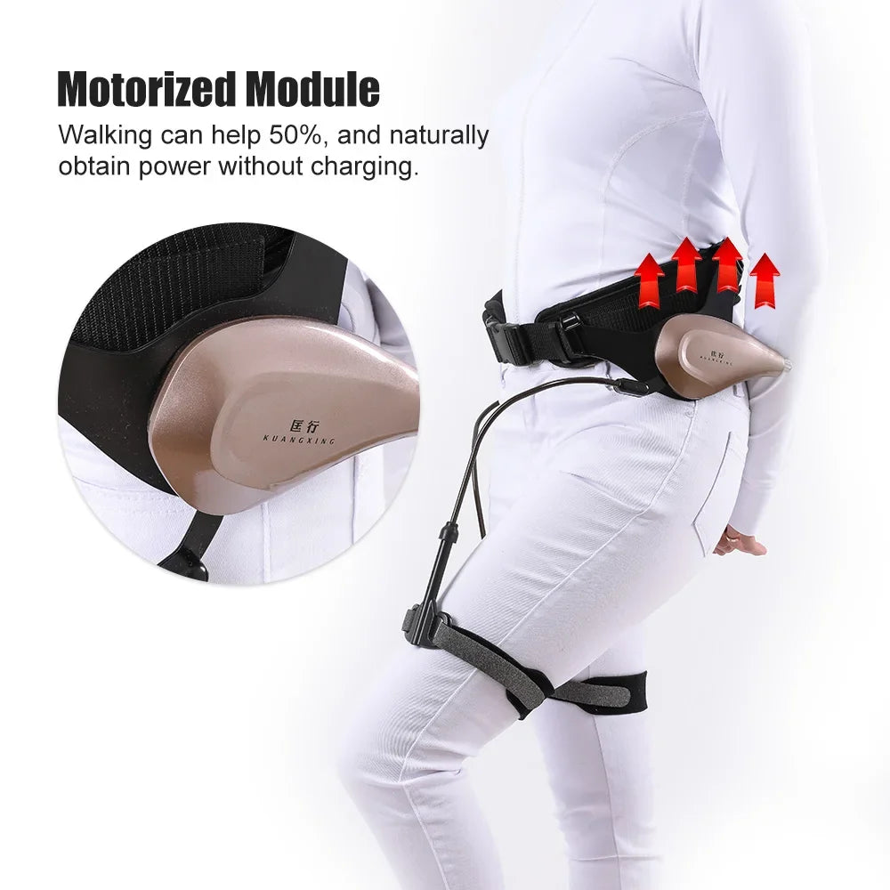Walking Aid Power Walking Rehabilitation Walker Assisted Walking Exercise Assisting Leg Lifting and Climbing Assist 50% Mobility