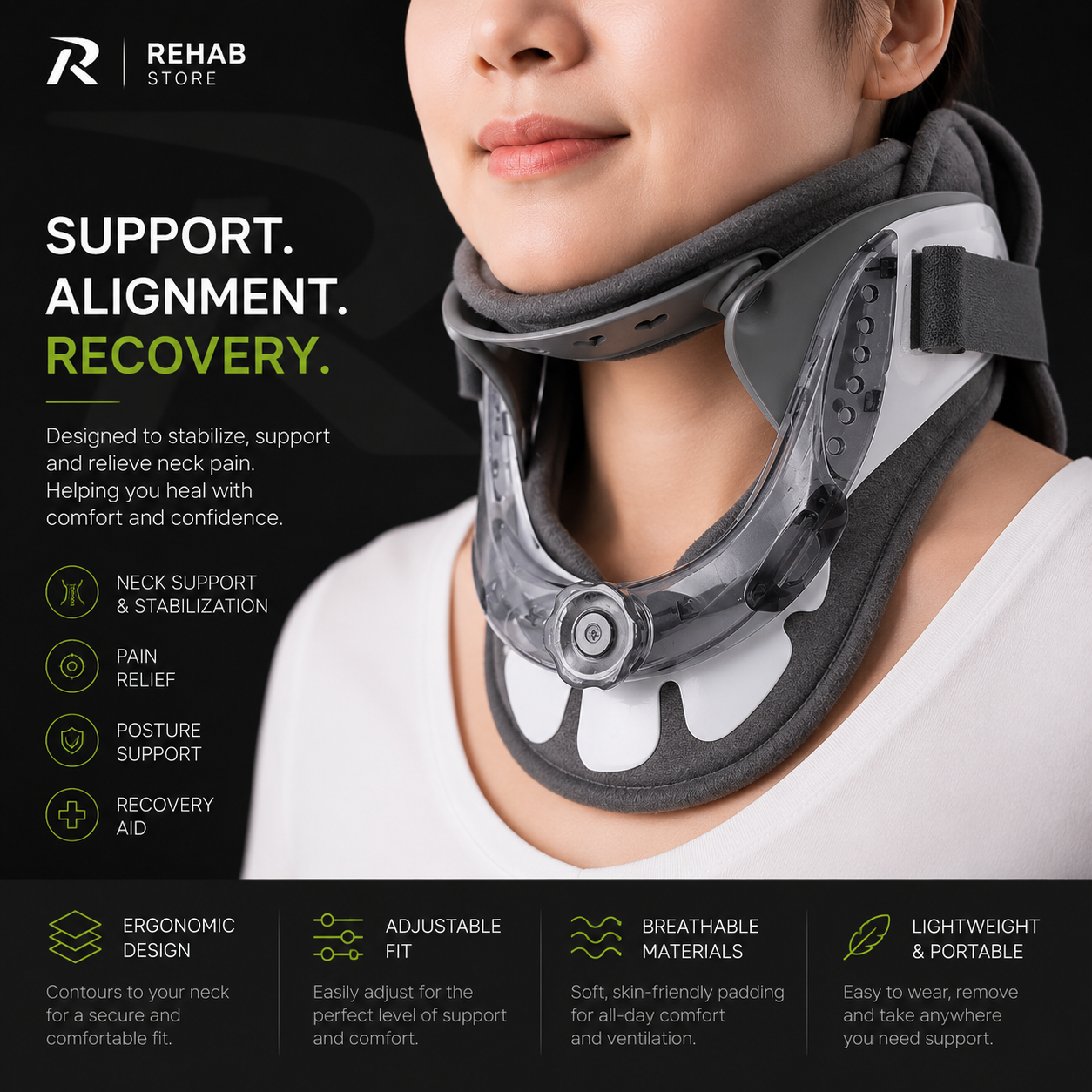 Adjustable Cervical Neck Brace