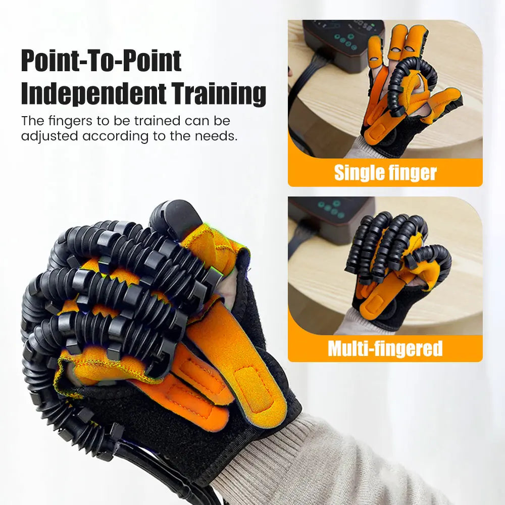 Hand Training Rehabilitation Robot Gloves for Stroke Hemiplegia Finger Rehabilitation Trainer Exercise Rehab Exerciser Devices