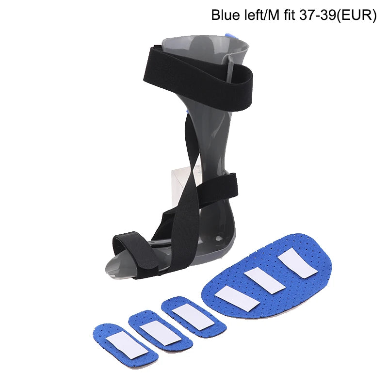 【Adjustable Elasticity Valgus Orthotics Stroke Hemiplegia Rehabilitation Shoes Foot Supports Drop Orthotics Ankle Orthosis】