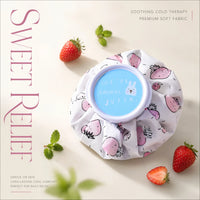 Cloth Ice Pack Household Folding Ice Pack Cartoon Thickening Leakproof Hot Water Bag Cold and Hot Compress Physiotherapy Bag Wat