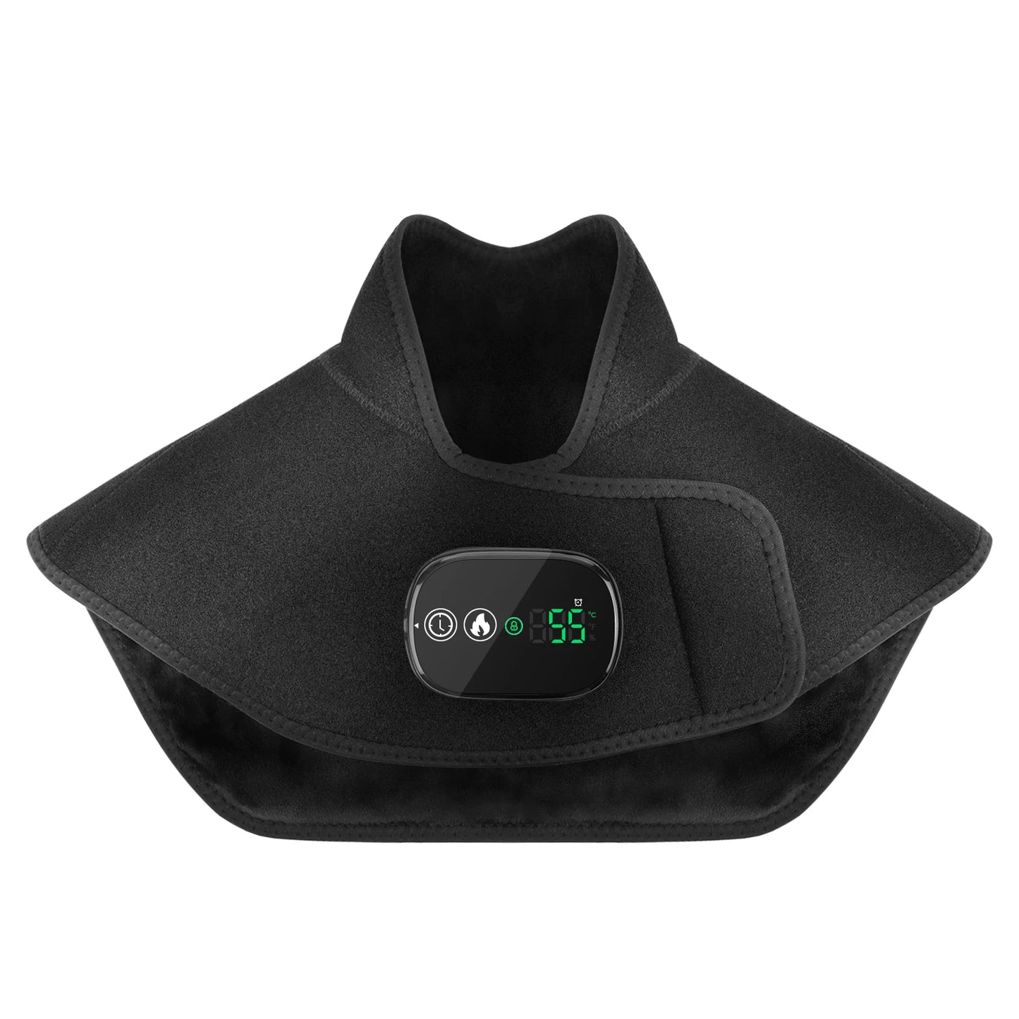 Electric Heating Shoulder Neck Pad Type-C Cervical Brace Wrap 4 Levels Hot Compress Back Shawl Neck Shoulder Heated Pad