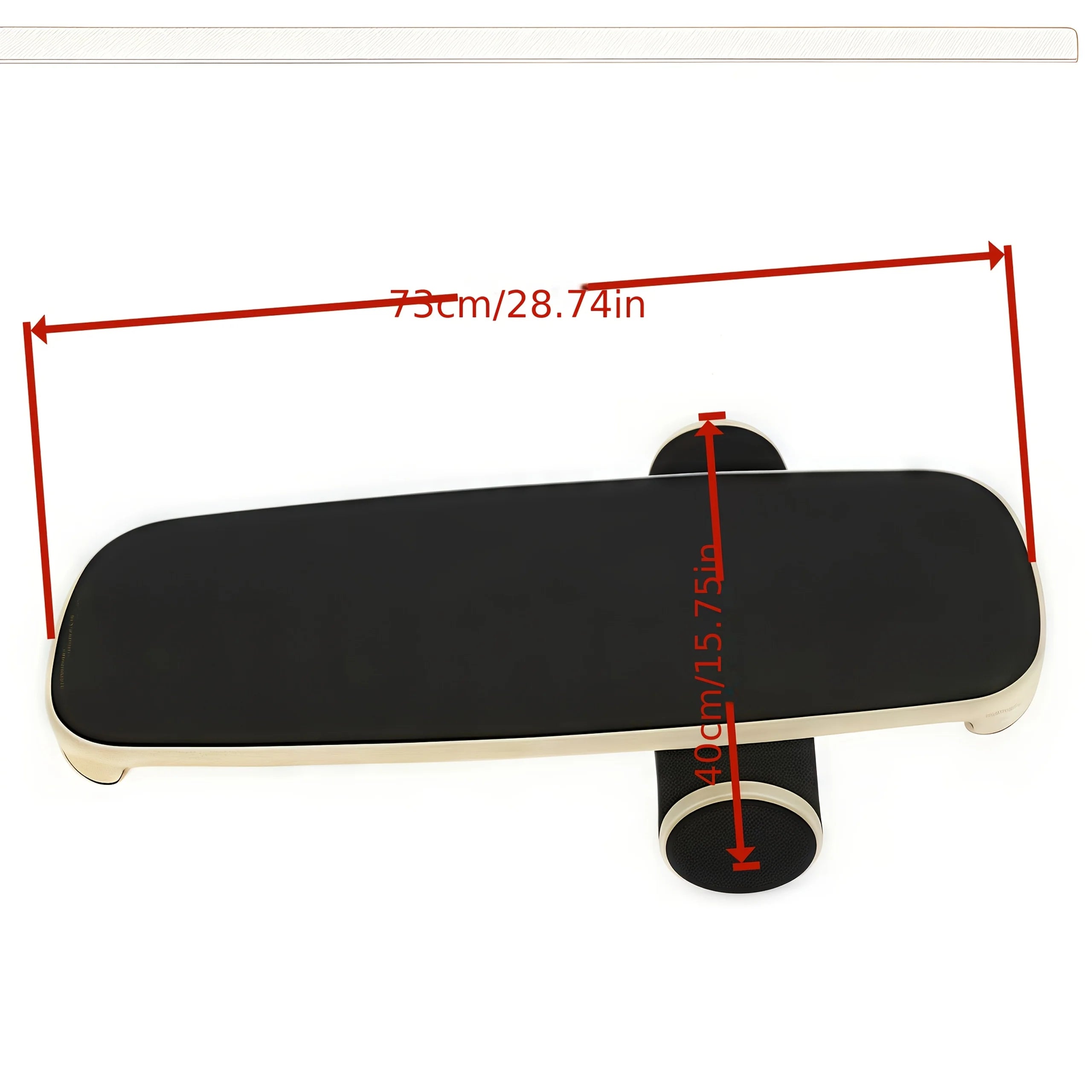 Balance Board Exercise Trainer, Surf Training Board, Improves Core Strength and Balance Control. Colorful Non-slip Surface,