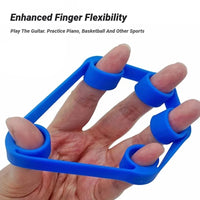 1-3pcs Silicone Five-Finger Training Hand Expanders Exerciser Wrist Stretcher Finger Gripper Expander Strength Rehabilitation
