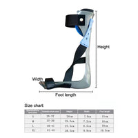 【Adjustable Elasticity Valgus Orthotics Stroke Hemiplegia Rehabilitation Shoes Foot Supports Drop Orthotics Ankle Orthosis】