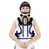 Cervical Thoracic Vertebra Orthosis Neck Fracture Fixation Brace Adjustable Medical Care Support Head Corrective Rehabilitation