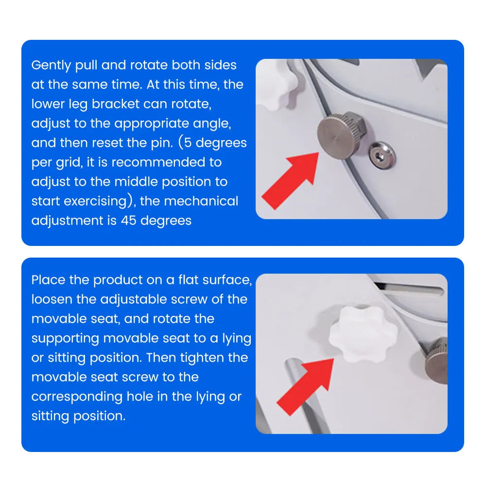 Ankle Rehabilitation Training Deivce Ankle Joint Training Brace Foot Ankle Support Fixation Lower Limbs Exerciser for Stroke