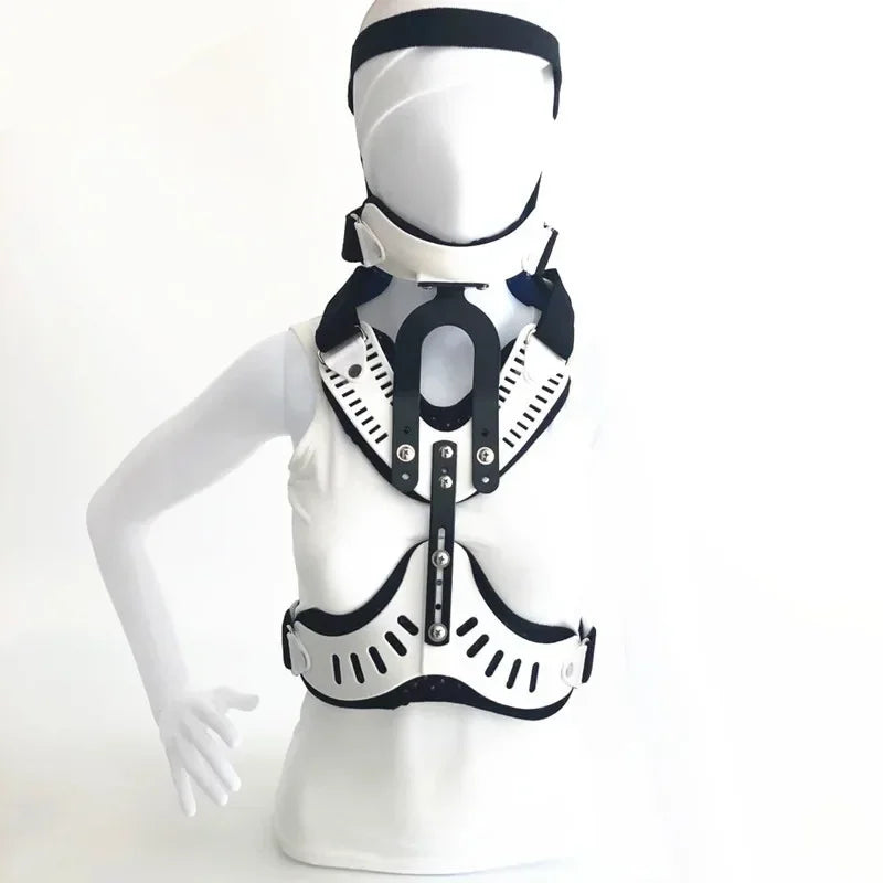 Cervical Thoracic Vertebra Orthosis Neck Fracture Fixation Brace Adjustable Medical Care Support Head Corrective Rehabilitation