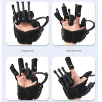 Robotic Exoskeleton Rehab Glove USB Rechargeable Silent Motor Multiple Modes Adjustable Strength For Stroke Hemiplegia Recovery