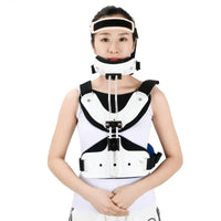 Cervical Thoracic Vertebra Orthosis Neck Fracture Fixation Brace Adjustable Medical Care Support Head Corrective Rehabilitation