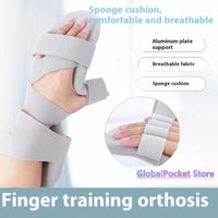 Stroke Hand Brace Support Adjustable Finger Night Hand Splint Support Orthopedic Wrist Rest Arthritis Tendonitis Rehabilitation