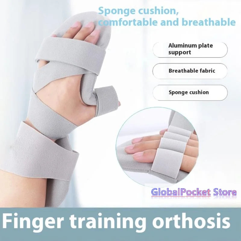Stroke Hand Brace Support Adjustable Finger Night Hand Splint Support Orthopedic Wrist Rest Arthritis Tendonitis Rehabilitation
