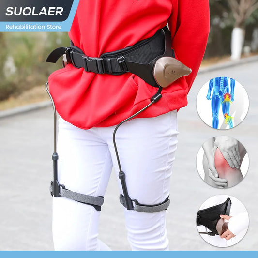 Walking Aid Power Walking Rehabilitation Walker Assisted Walking Exercise Assisting Leg Lifting and Climbing Assist 50% Mobility