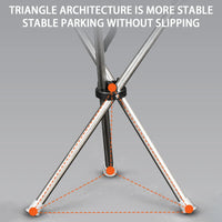 Outdoor Foldable Walking Stick Stool Lightweight with Seats Heavy Duty Steel Walking Stick for Elderly Disabled Hiking Poles