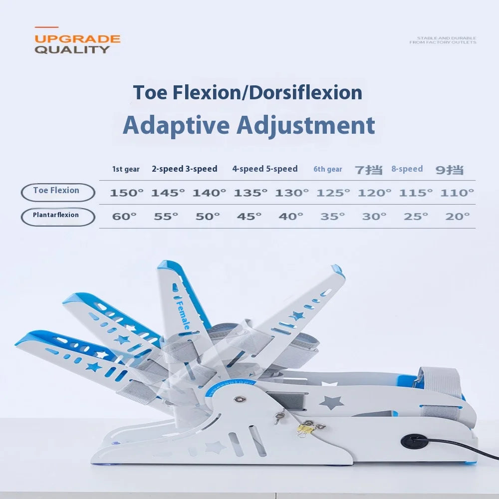 Ankle Rehabilitation Robot Training Machine Orthotics Leg Rehabilitation Equipment Foot Joint Orthosis Tendon Recovery Exerciser