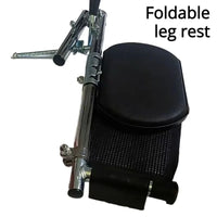 Adjustable Wheelchair Leg Rest Foldable Non-slip Stable Durable Wheelchair Leg Rests Multifunctional Rehabilitation Supplies