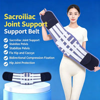 Breathable SI Joint Hip Belt Brace Sciatica Pain Relief Trochanter Brace for Relieving Lower Back Pelvic Pain for Women and Men