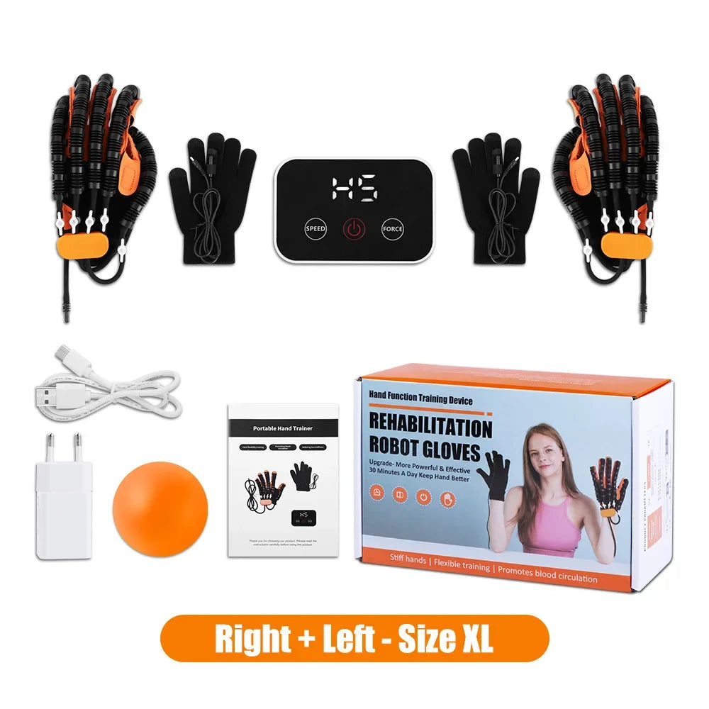 Rehabilitation Robot Glove Hand Exerciser Finger Training Gloves Stroke Hemiplegia Devices Hand Rehabilitation Trainer Rehab