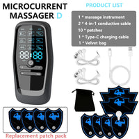 Physiotherapy Tens Muscle Stimulator Electric Ems Acupuncture Body Massage Digital Therapy Slimming Machine Electro Stimulator