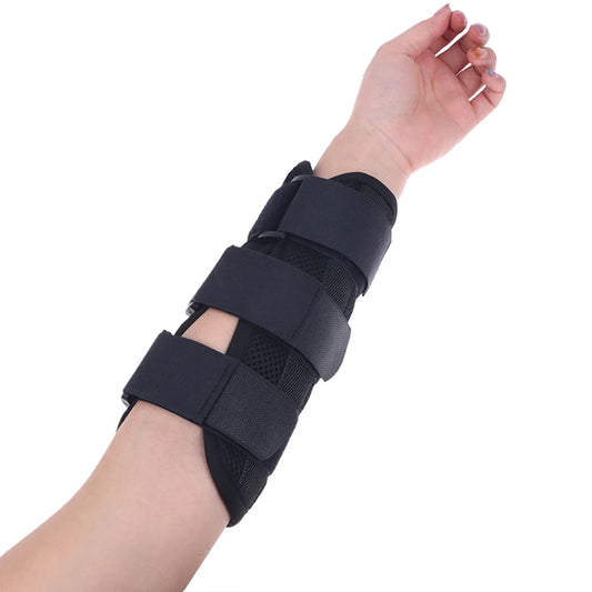 L/M/S Elbow Support Splint Upper Arm Fracture Fixation Brace Stroke  Rehabilitation Training Equipment