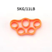 1-3pcs Silicone Five-Finger Training Hand Expanders Exerciser Wrist Stretcher Finger Gripper Expander Strength Rehabilitation