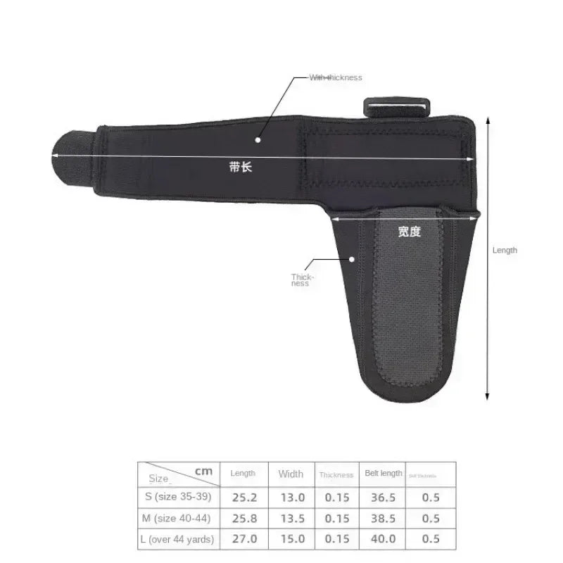 Adjustable Plantar Fasciitis Night Foot Splint Drop Orthotic Brace Elastic Dorsal Night Splint Foot Rehabilitation Stretch Strap