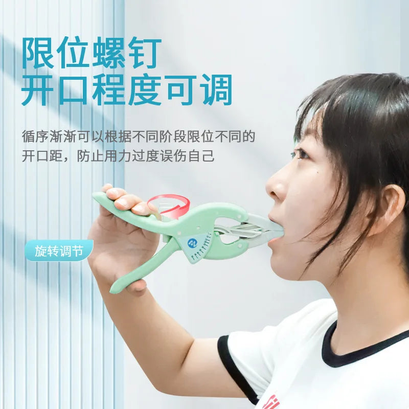 Mouth opening trainer expander Postoperative oral opening Mandibular rehabilitation exercise Expansion lip muscle trainer