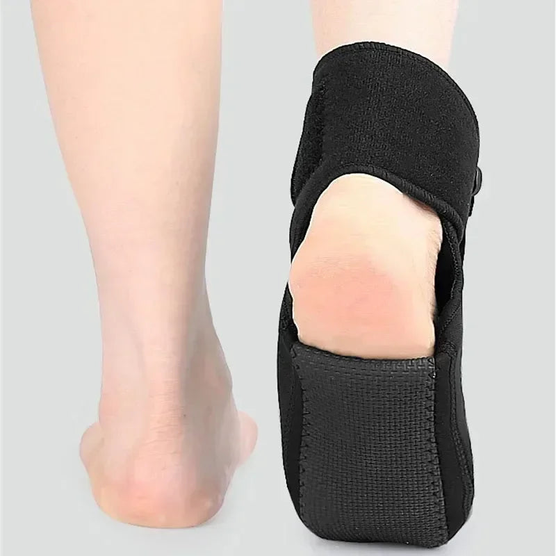 Adjustable Plantar Fasciitis Night Foot Splint Drop Orthotic Brace Elastic Dorsal Night Splint Foot Rehabilitation Stretch Strap