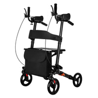 Walking Aid For The Elderly Rehabilitation Walker Anti-Fall Adjustable Folding Walking Rollator Carts With Arm Support Walker