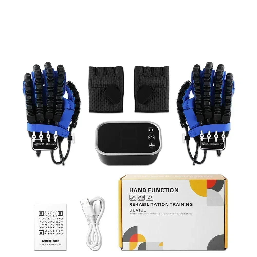 Hand Training Rehabilitation Robot Gloves for Stroke Hemiplegia Finger Rehabilitation Trainer Exercise Rehab Exerciser Devices
