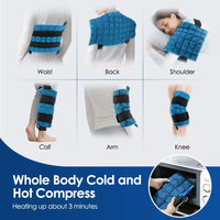 Self-Absorbent Polymer Hot Cold Pack Reusable Ice Pack Back Shoulder Knee Pain Relief Fast Freeze Flexible Cold Therapy Wrap