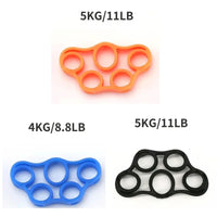 1-3pcs Silicone Five-Finger Training Hand Expanders Exerciser Wrist Stretcher Finger Gripper Expander Strength Rehabilitation