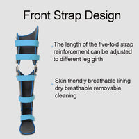 Adjustable Knee Ankle Foot Orthosis Support Lower Limbs Brace Fracture Protector Leg Joint Support Ligament Rehabilitation Care